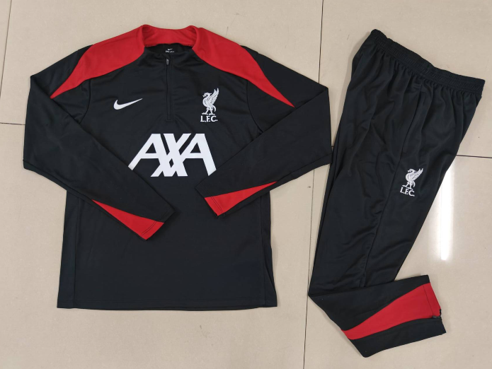 Tuta da Calcio Liverpool Rosso Nera