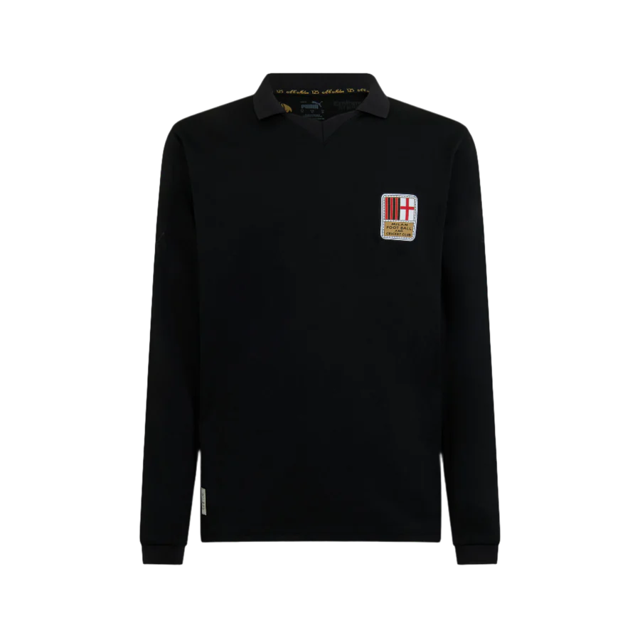 Milan Maglia 125th anniversario Manica Lunga NERA